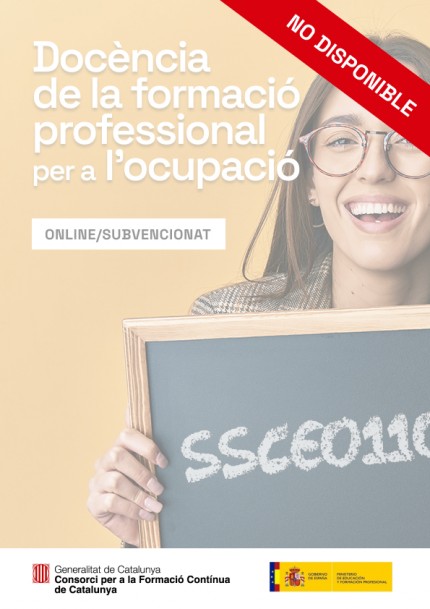 Ssce0110 Curso De Certificado De Docencia De La Formación Profesional Para El Empleo Item 2556